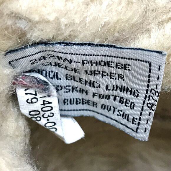 Bearpaw Phoebe Womens Ankle Boots Sz 6 Blue Fleece Lined Winter Snow Suede - Picture 4 of 6